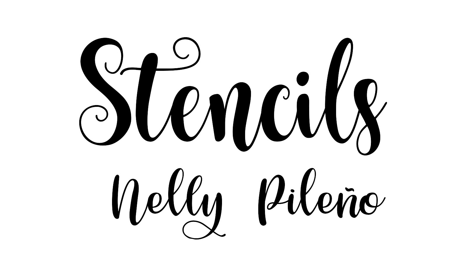 Sténcils Nelly Pileño